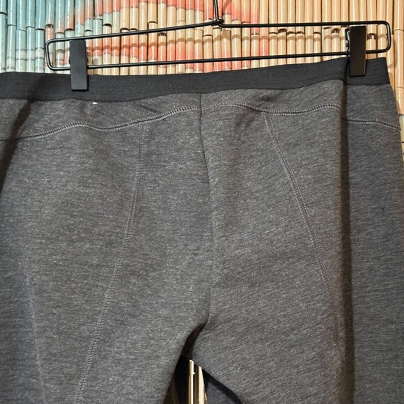 VERA WANG Simply Vera Ponte Knit Leggings with Seams, Grey, Women's Large - Picture 4 of 9